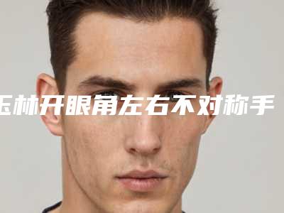 玉林开眼角左右不对称手术价格因素